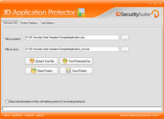 Screenshot for ID Application Protector 1.2