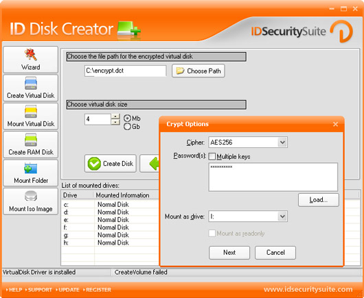 Screenshot for ID Disk Creator 1.2